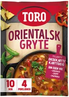 Orientalsk Gryte 127g Toro