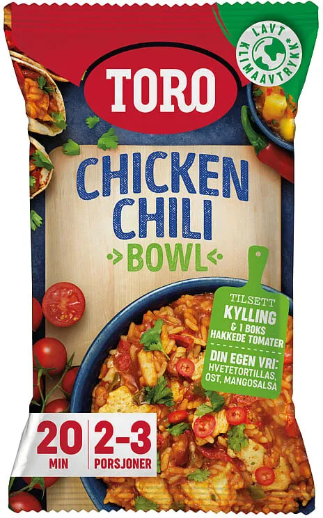Chicken Chili Bowl 170g Toro