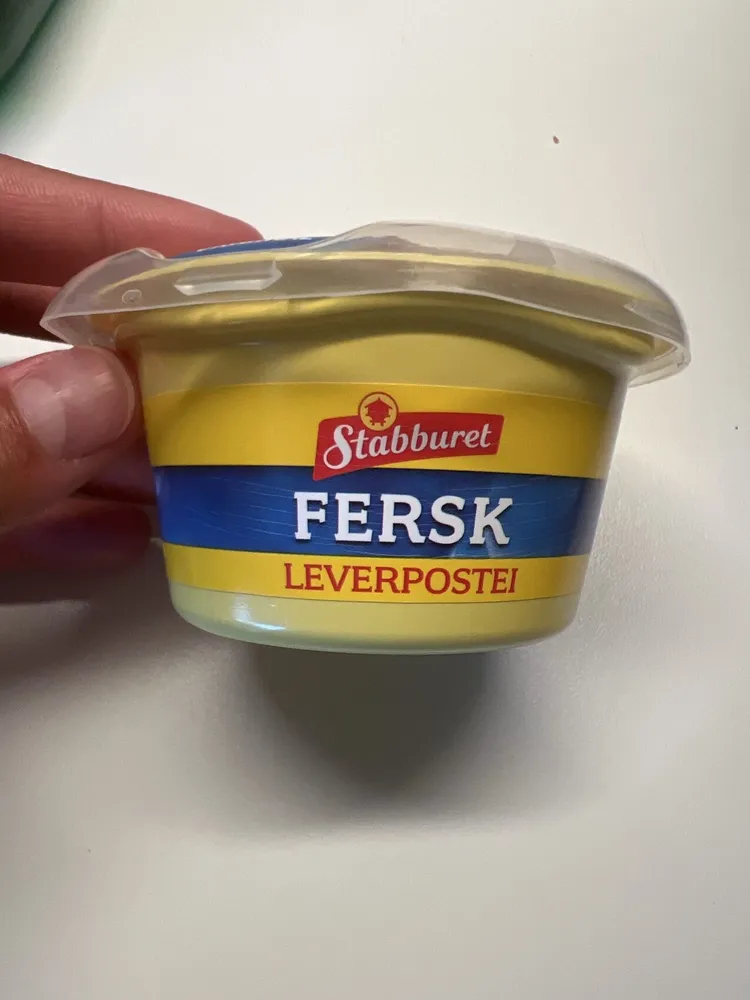 FERSK LEVERPOSTEI