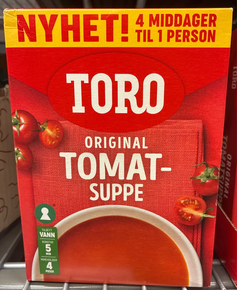 Toro original tomatsuppe (4x46g)