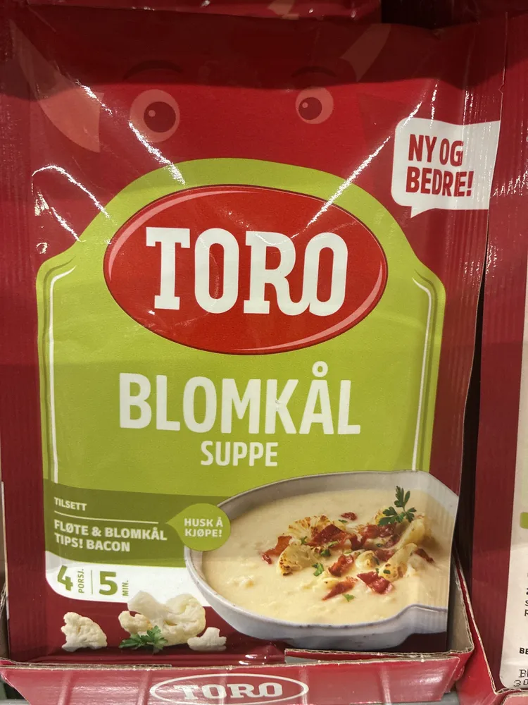 Blonkål suppe