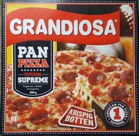 Pan Pizza Pepperoni Supreme