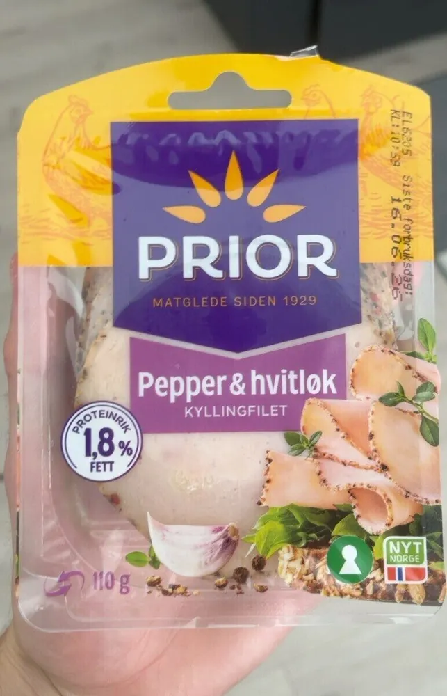 Pepper & hvitløk Kyllingfilet