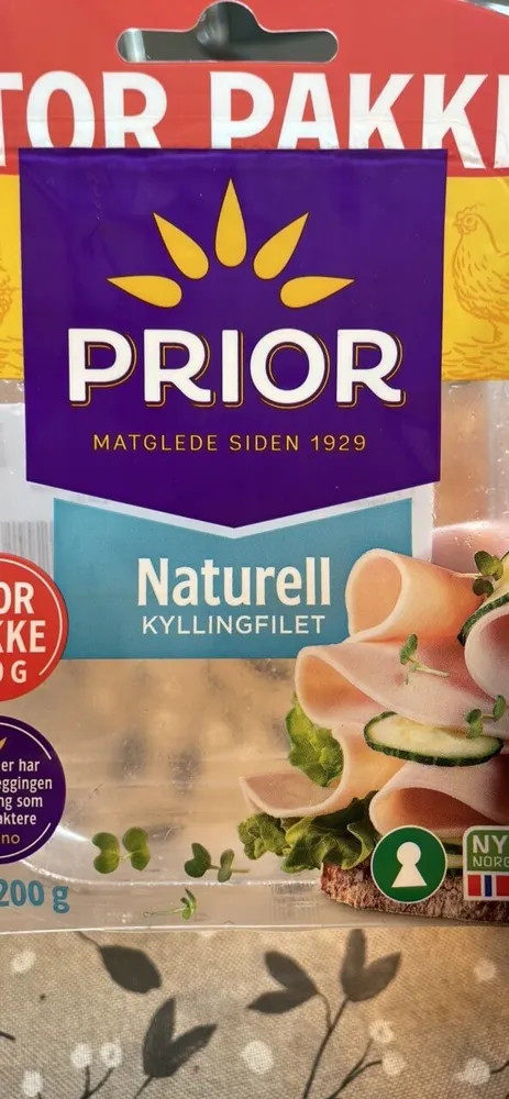 Naturell kyllingfilet stor pakke (pålegg)