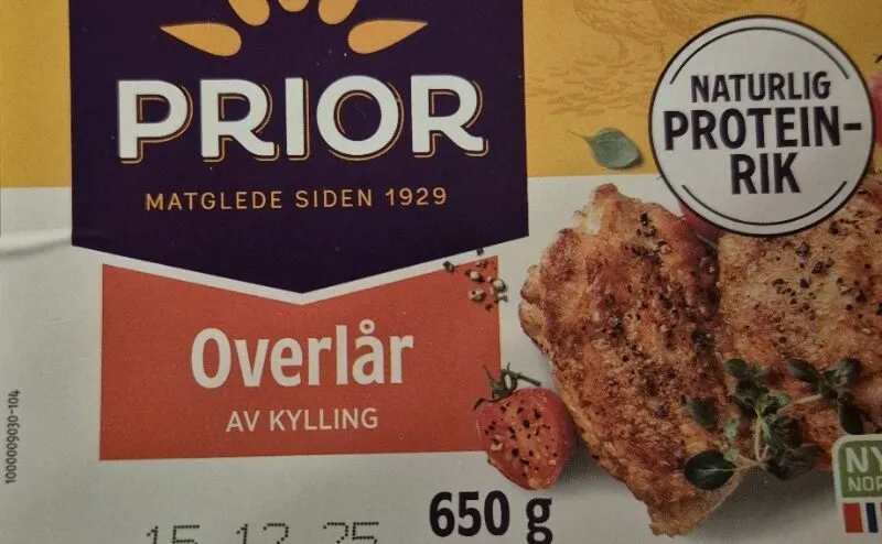 Overlår av kylling