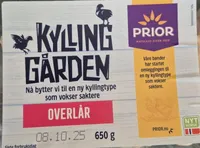 Kylling Overlår