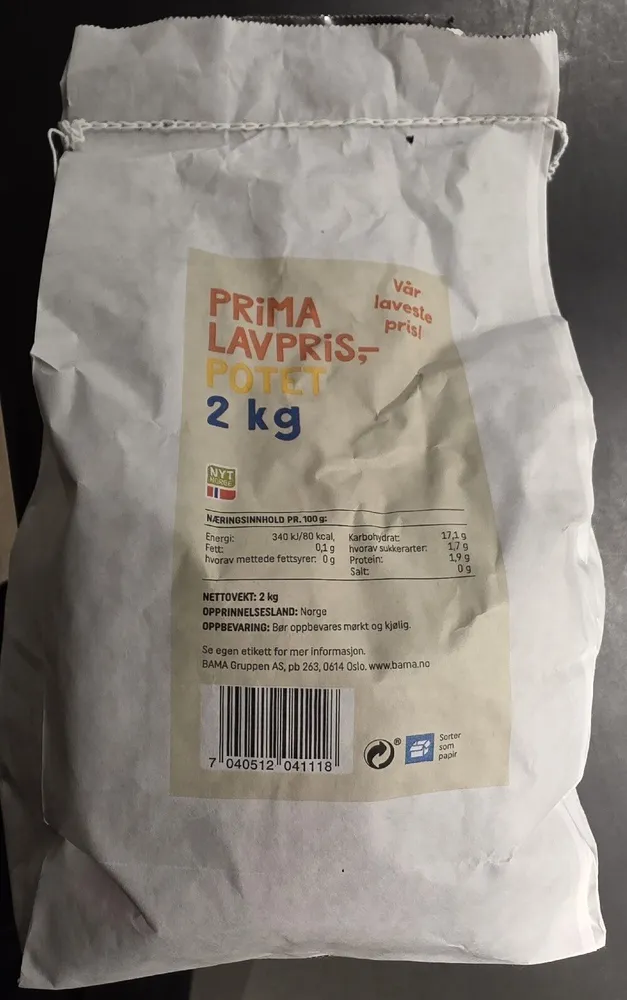 Prima Lavpris Potet