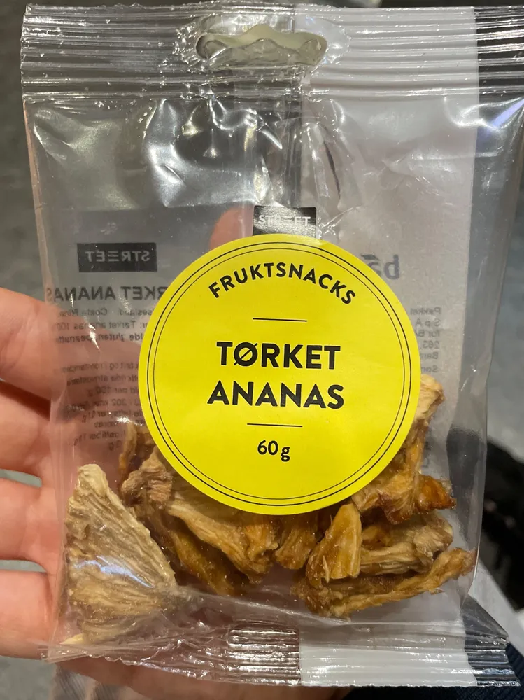 Tørket ananas
