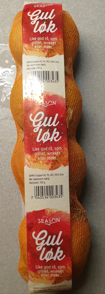 Gul løk