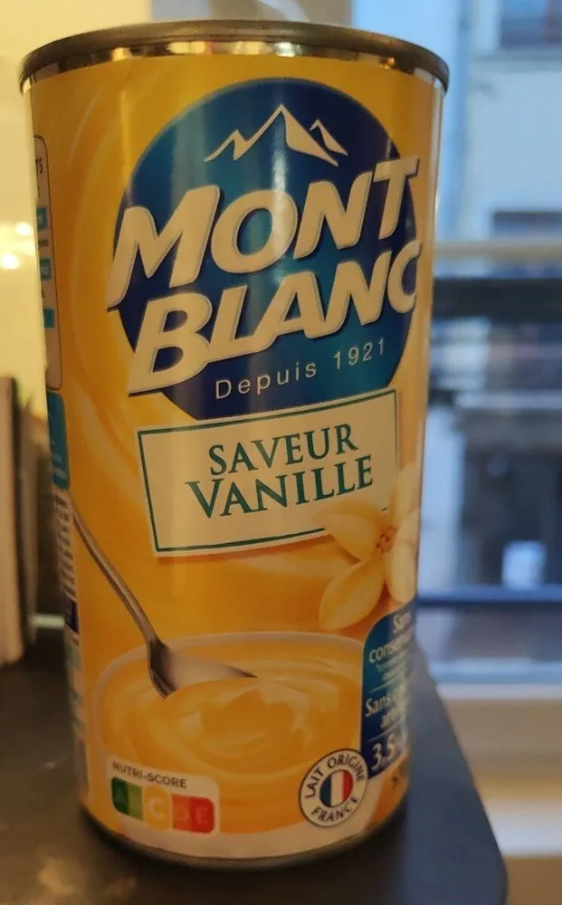 Crème dessert vanille