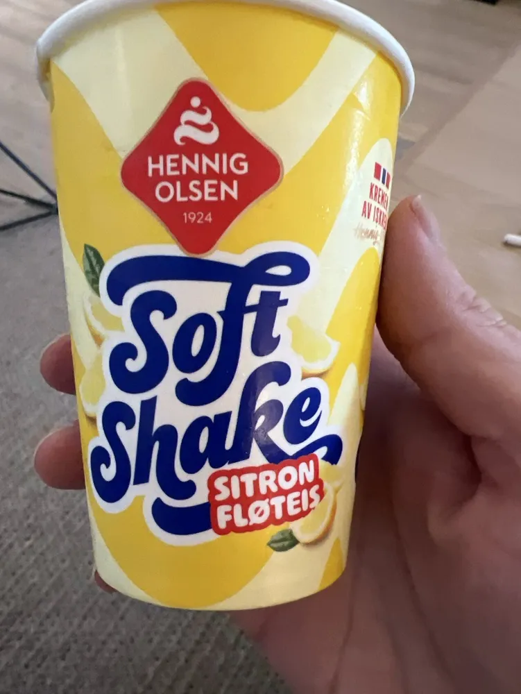 Soft Shake Sitron Fløteis