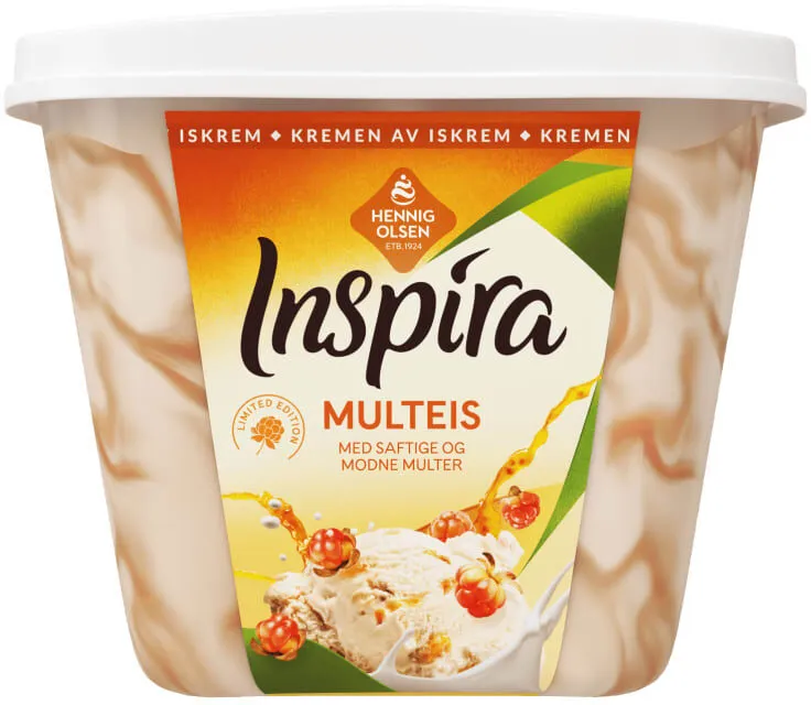 Inspira Iskrem Multe 0,9l Hennig Olsen