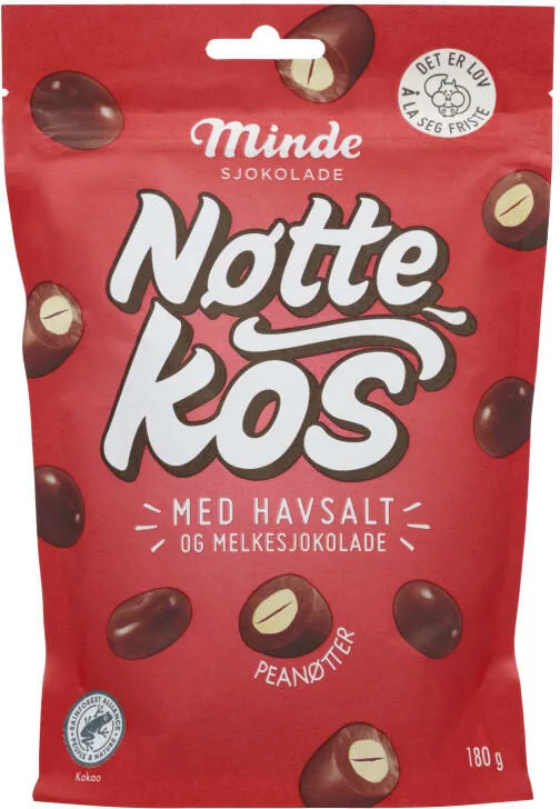Nottekos Med havsalt og melkesjokolade