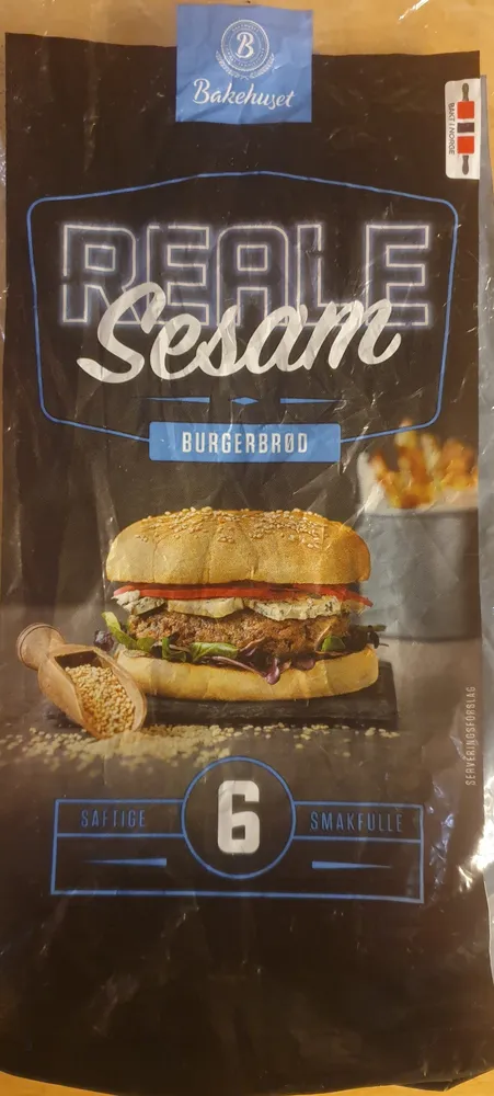 Reale Sesam Burgerbrød