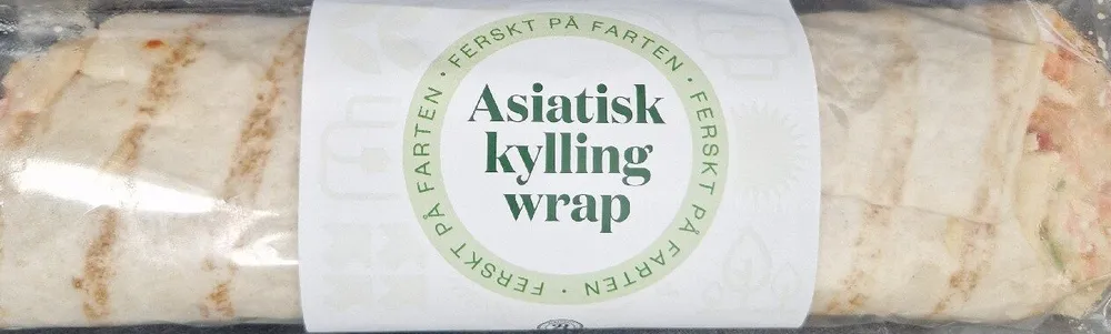 Asiatisk Kylling Wrap