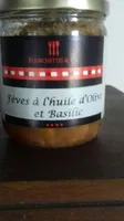 Fèves à l'huile d'olive et basilic