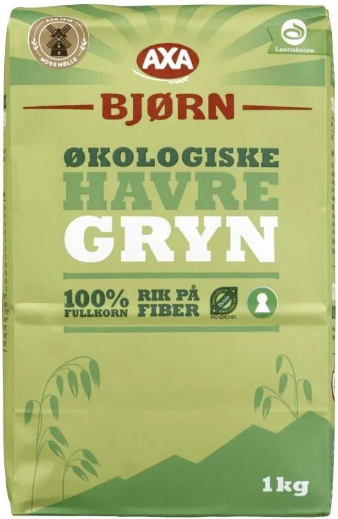 Økologiske Havregryn