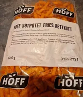Søtpotet Fries Rettkutt