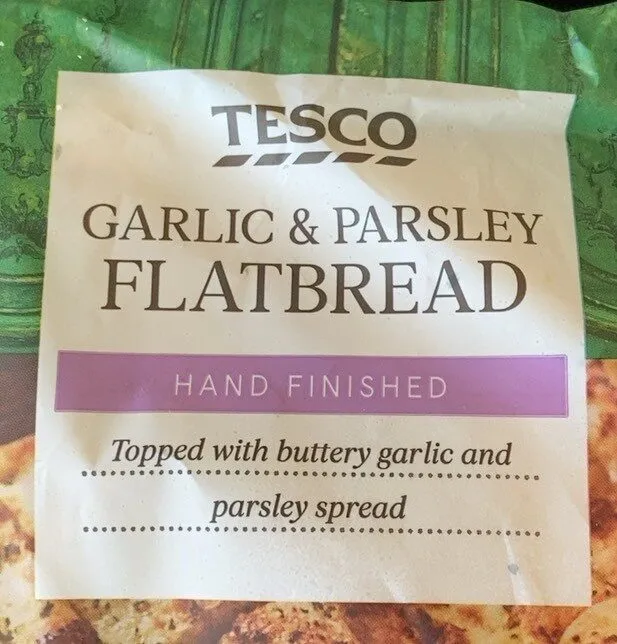 Garlic and Parsley flat bread