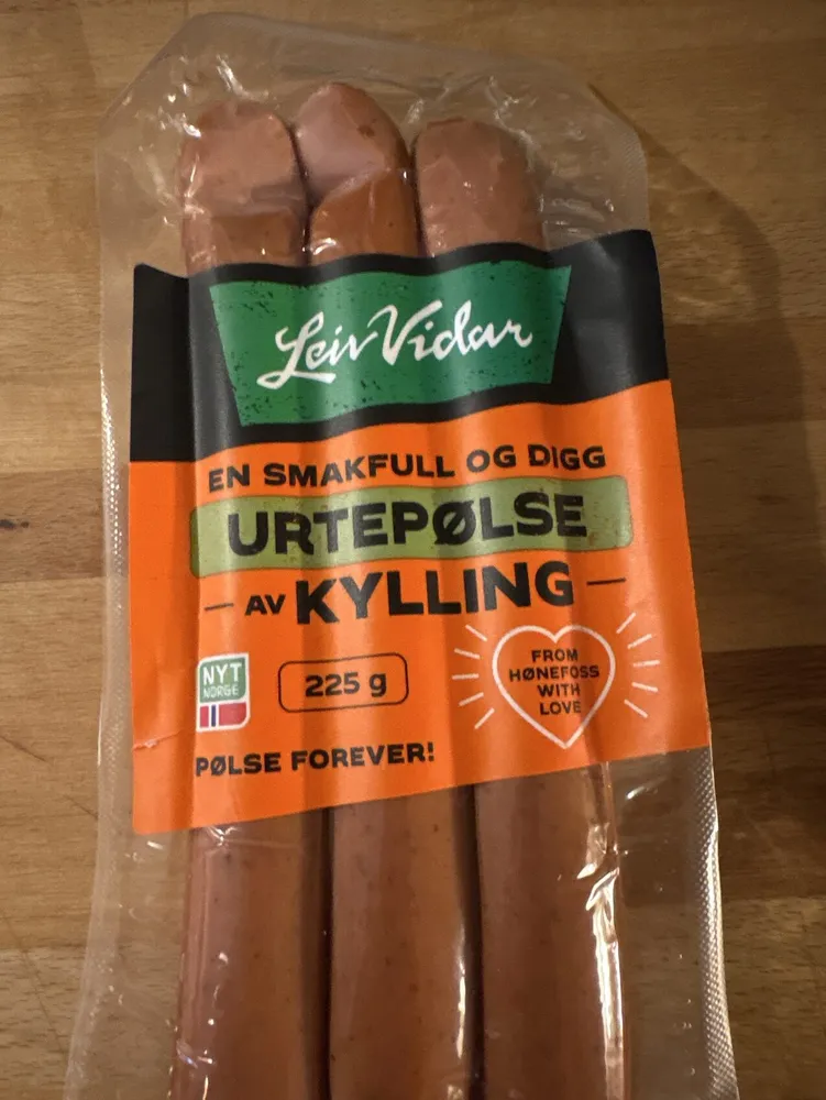 URTEPØLSE AV KYLLING