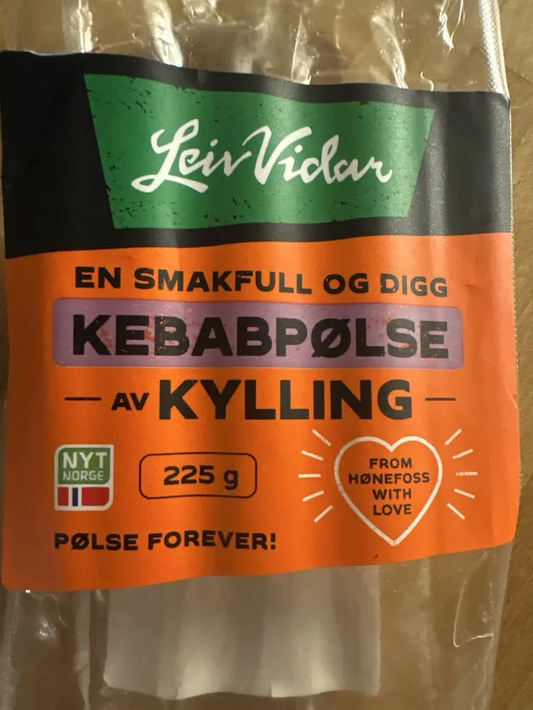KEBAPPØLSE AV KYLLING