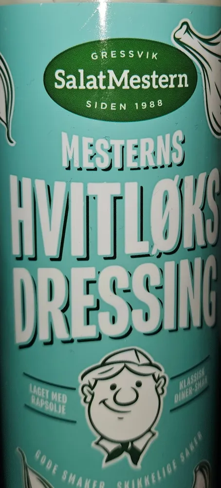 Hvitløksdressing