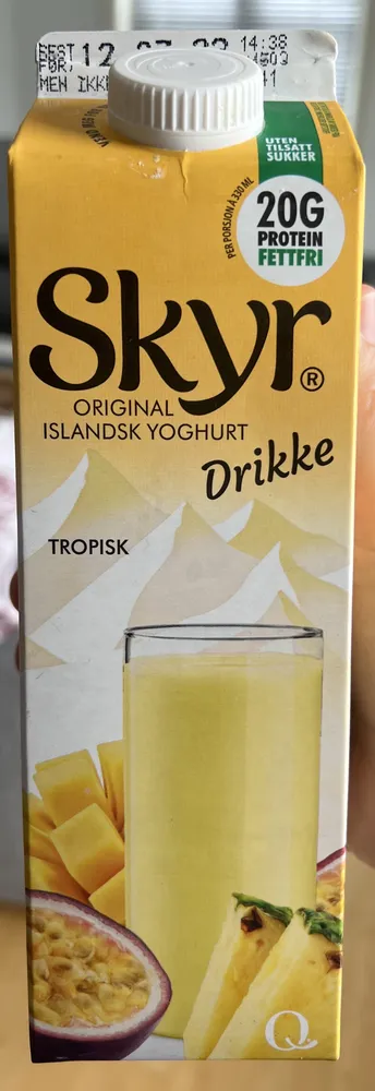 Skyr tropisk drikkeyoghurt
