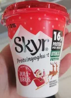 Skyr Proteinyoghurt med smak av rød Julebrus