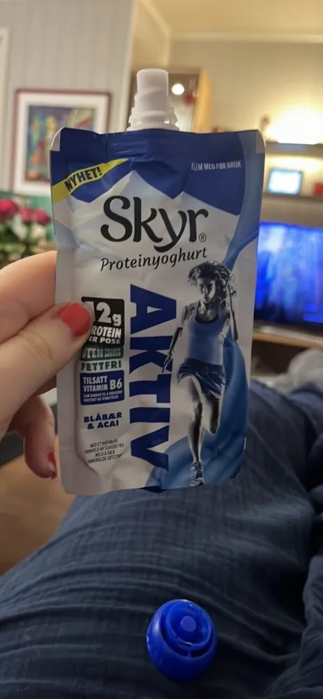 Skyr Aktiv Blåbær & Accai