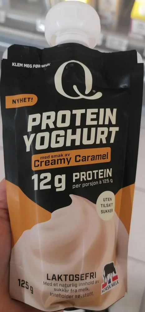 Protein yoghurt med smak av Creamy Caramel