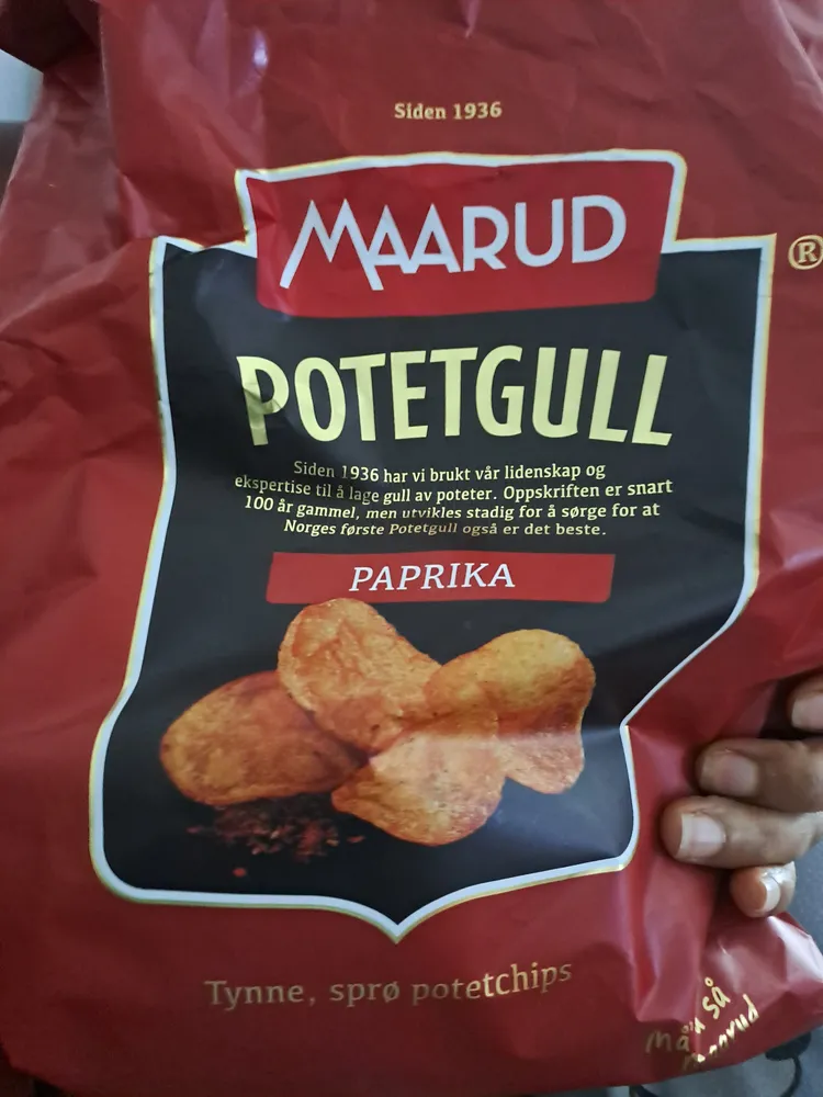 Potetgull Paprika