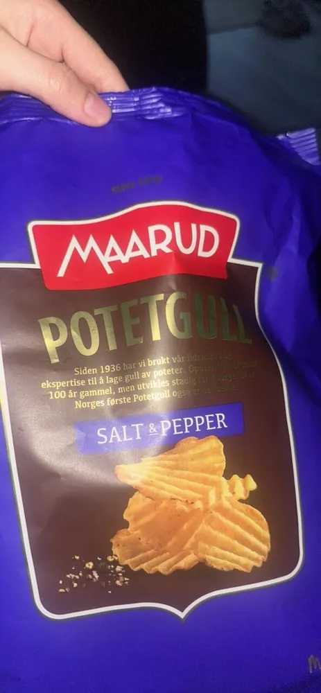 Potetgull Salt & Pepper