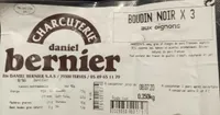 Boudin noir aux oignons x3