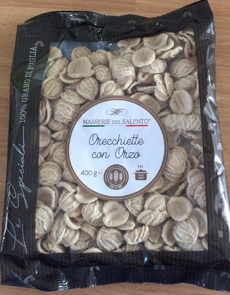 Orecchiette con orzo