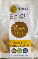 Biscotti arrigianali  fiori di mais al cioccolato