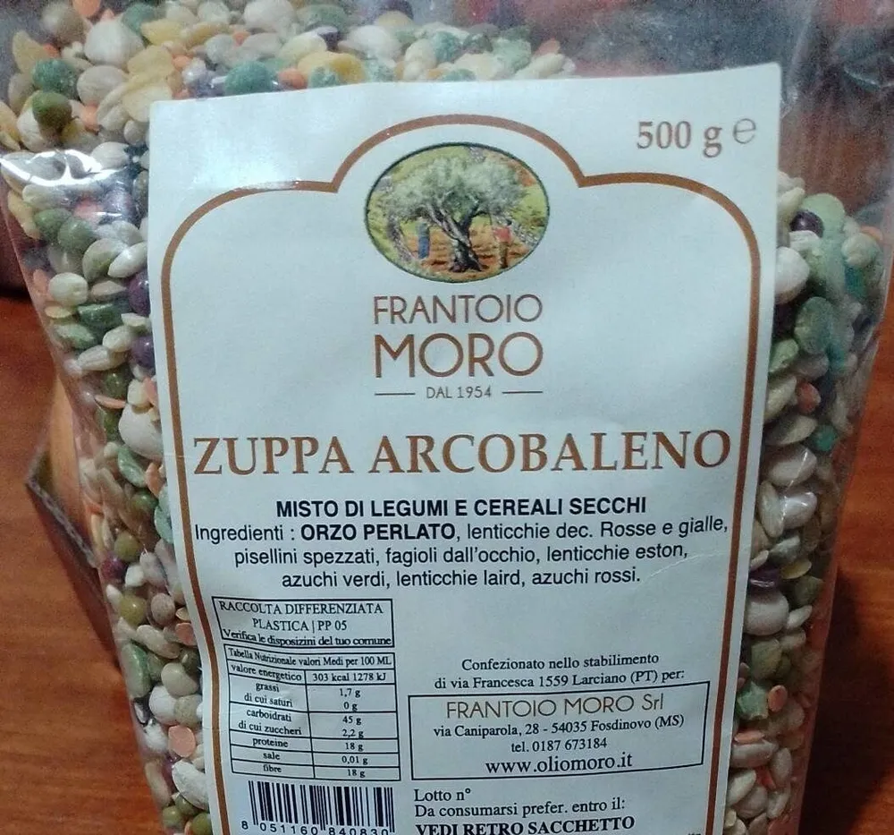 Zuppa arcobaleno