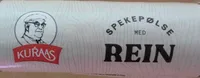 Spekepølse med Rein