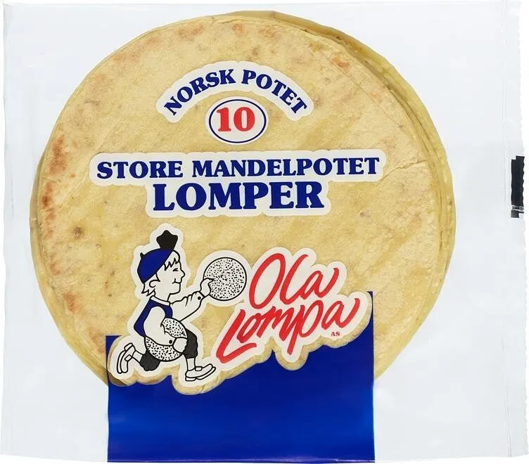 Store Mandelpotet Lomper 10 stk