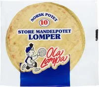 Store Mandelpotet Lomper 10 stk