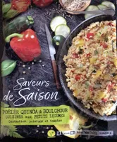 Poêlée quinoa & boulghour cuisines aux petits legumes