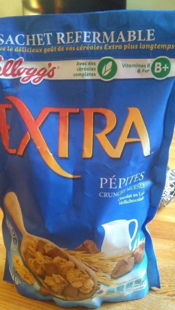 Extra pépites chocolat aux lait
