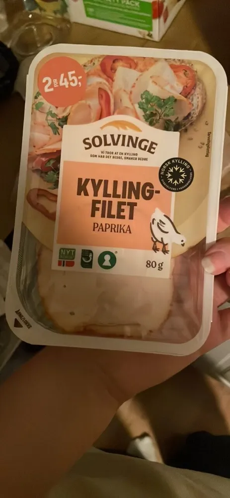 Kyllingfilet Paprika
