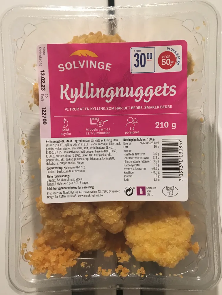 Kyllingnuggets