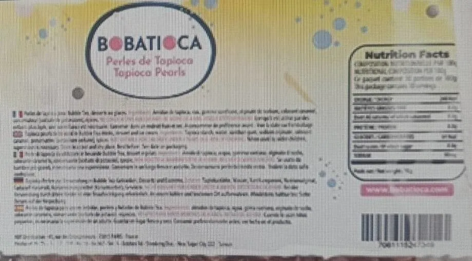 Perles de Tapioca