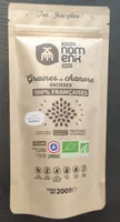 Graines de chanvre entières