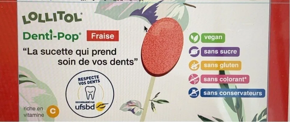 Denti-Pop saveur fraise