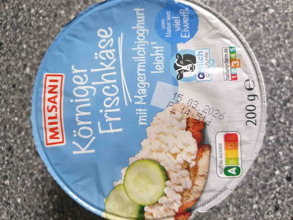 Körniger Frischkäse
