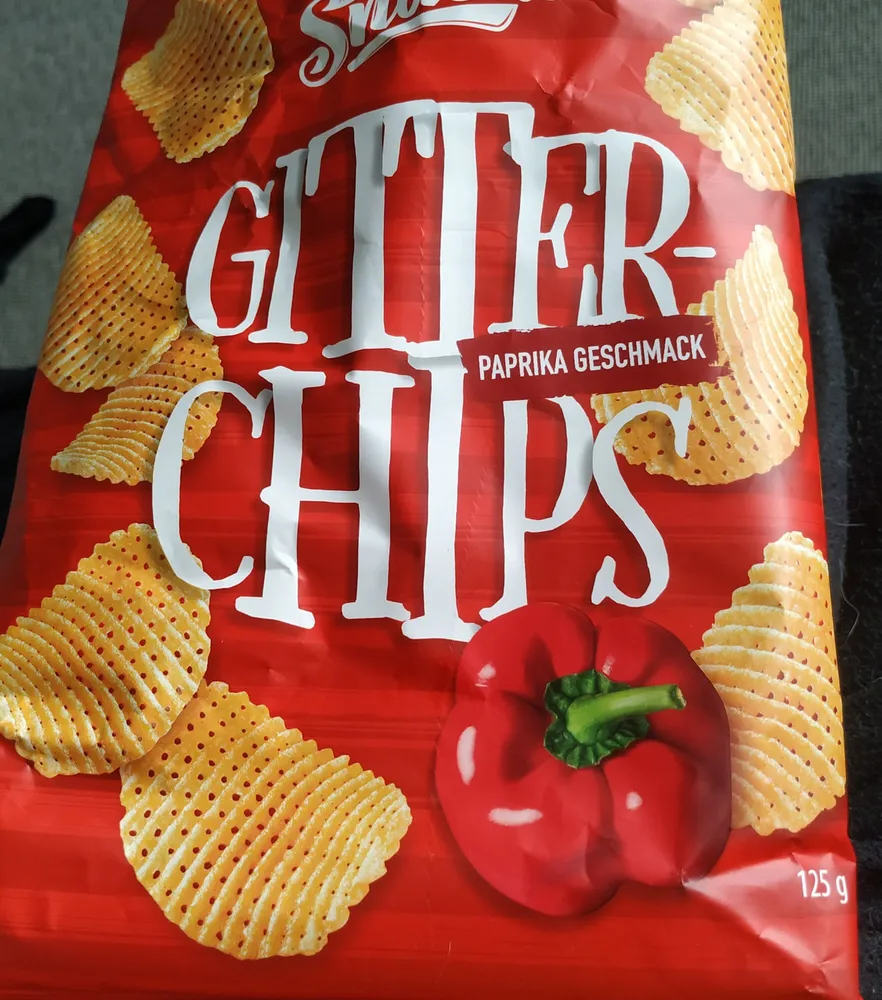 Gitter Chips Paprika Geschmack