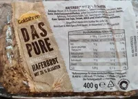 Das Pure - Haferbrot mit 25% Ölsaaten