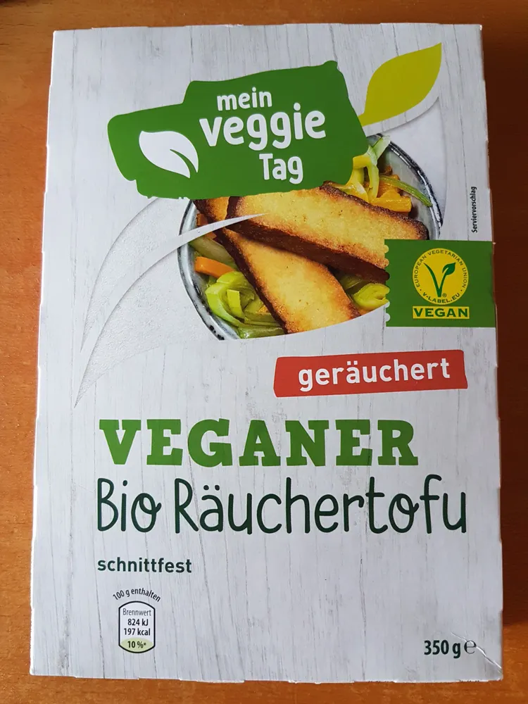 Veganer Bio Räuchertofu